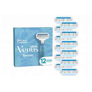 Gillette Venus Smooth náhradní hlavice 12 ks