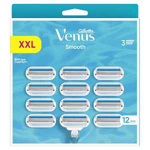 Gillette Venus Smooth náhradní hlavice 12 ks