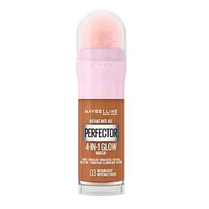 Maybelline Perfector 4v1 Glow odstín 03 Medium Deep make-up 20 ml