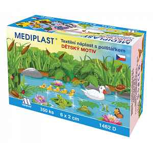 Náplast Mediplast 6cmx2cm dětská 350ks