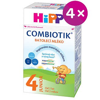 HiPP 4 JUNIOR Combiotik mléko 4x500g