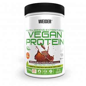 Weider, Vegan Protein, 750g, Brownie Chocolate