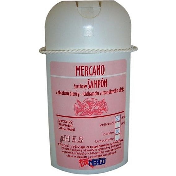 MERCO Mercano sprch.šampon 3-5% ichthyol 250ml