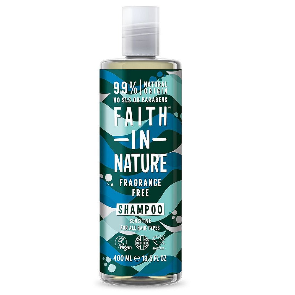 Faith in Nature Šampon bez vůně hypoalergenní 400 ml