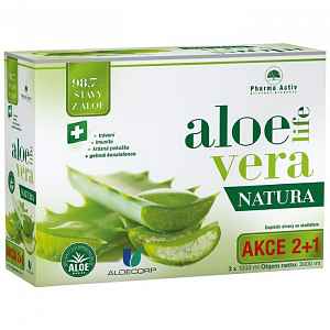 Aloeveralife Natura 3x1000ml + Lipo Vit.c 15 Sáčků