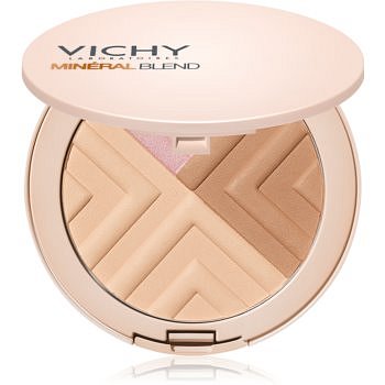 Vichy Minéralblend mozaikový pudr pro rozjasnění pleti odstín Medium 9 g