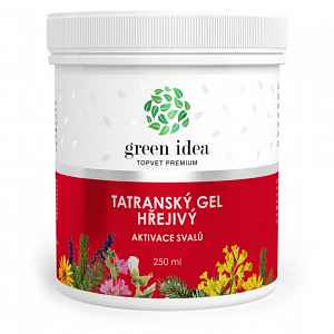 TOPVET Tatranský bylinný gel hřejivý 250ml