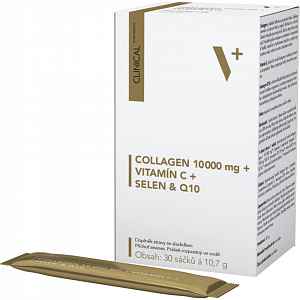 Clinical Collagen 10000mg + vitamin C+ selen & Q10 30x10.7g