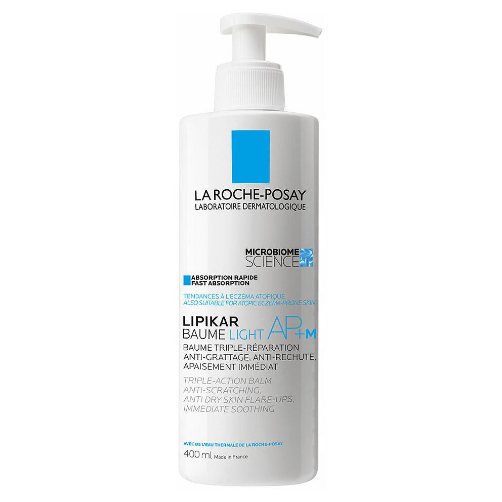 LA ROCHE-POSAY Lipikar AP+M Tělový balzám Lehká textura 400 ml