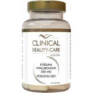 Clinical Beauty-Care Kyselina hyaluronová 300mg + Koenzym Q10 tob.60