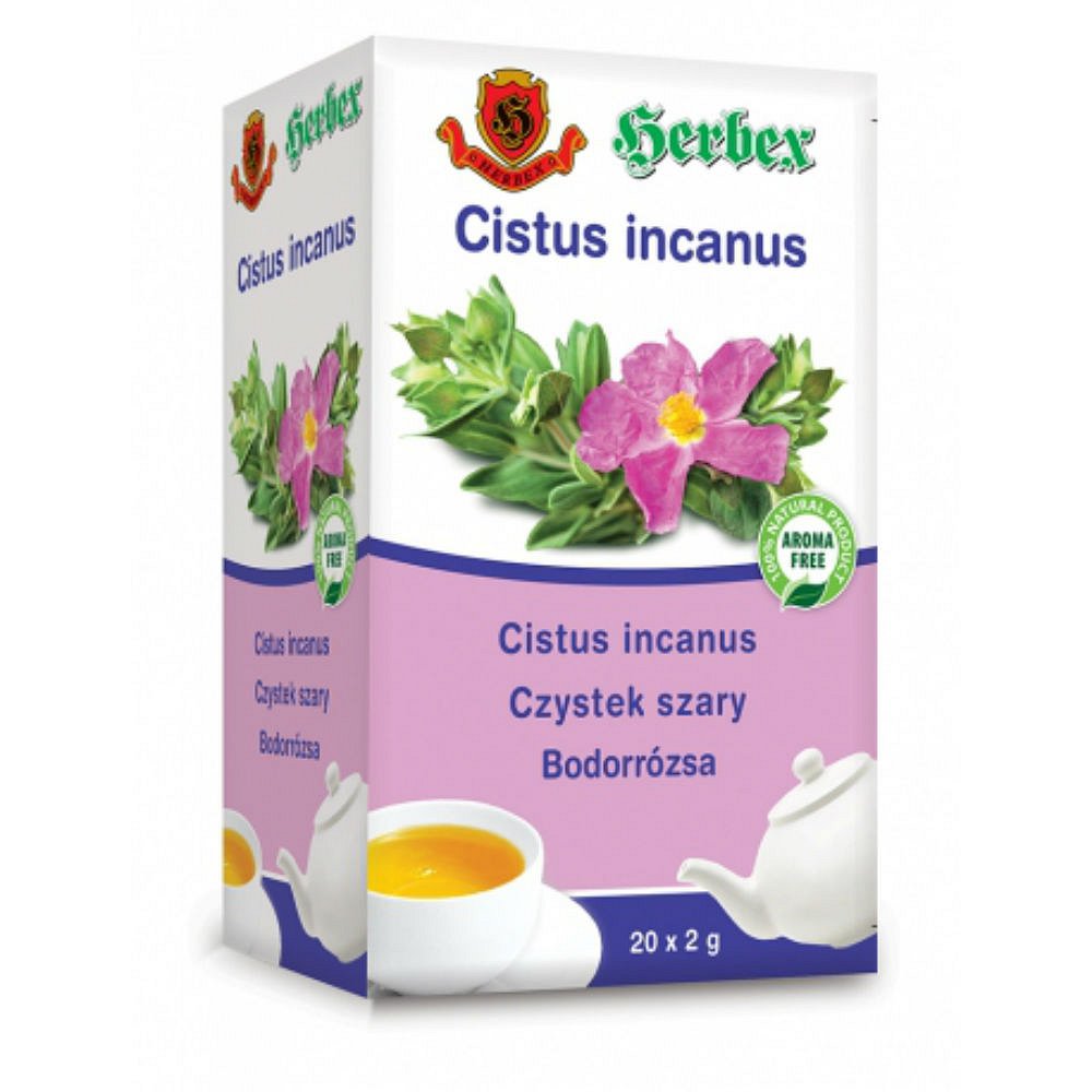 HERBEX Cistus incanus čaj 20 sáčků