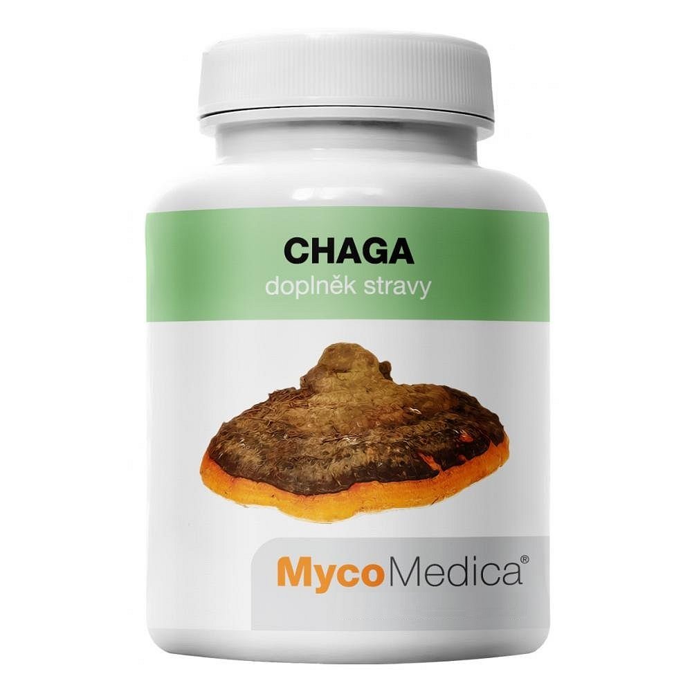 MYCOMEDICA Chaga 90 rostlinných vegan kapslí