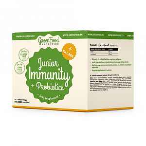 GreenFood Nutrition Junior Immunity & Probiotics + Pillbox