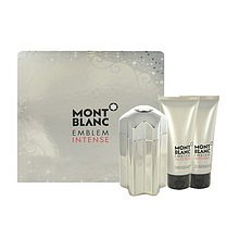 Mont Blanc Emblem Intense Dárková sada pánská toaletní voda 100 ml, balzám po holení Emblem Intense 100 ml a sprchový gel Emblem Intense 100 ml