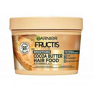 Garnier Fructis Hair Food Cocoa Butter uhlazující maska pro nepoddajné vlasy 400 ml