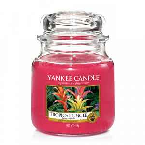 Yankee Candle Tropical Jungle vonná svíčka Classic střední 411 g