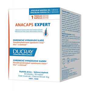 Ducray Anacaps Expert-chronické Vypad.vlasů Cps.90