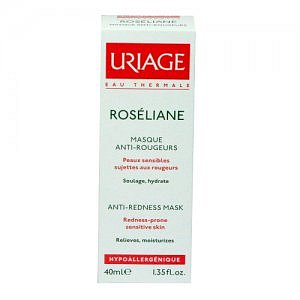 URIAGE ROSÉLIANE MASQUE Zklidňující maska na zčervenání pleti 40ml