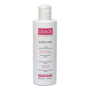 URIAGE ROSÉLIANE FLUIDE DERMO-NETTOYANT čistící fluid pro pleť se sklonem k červenání 250ml