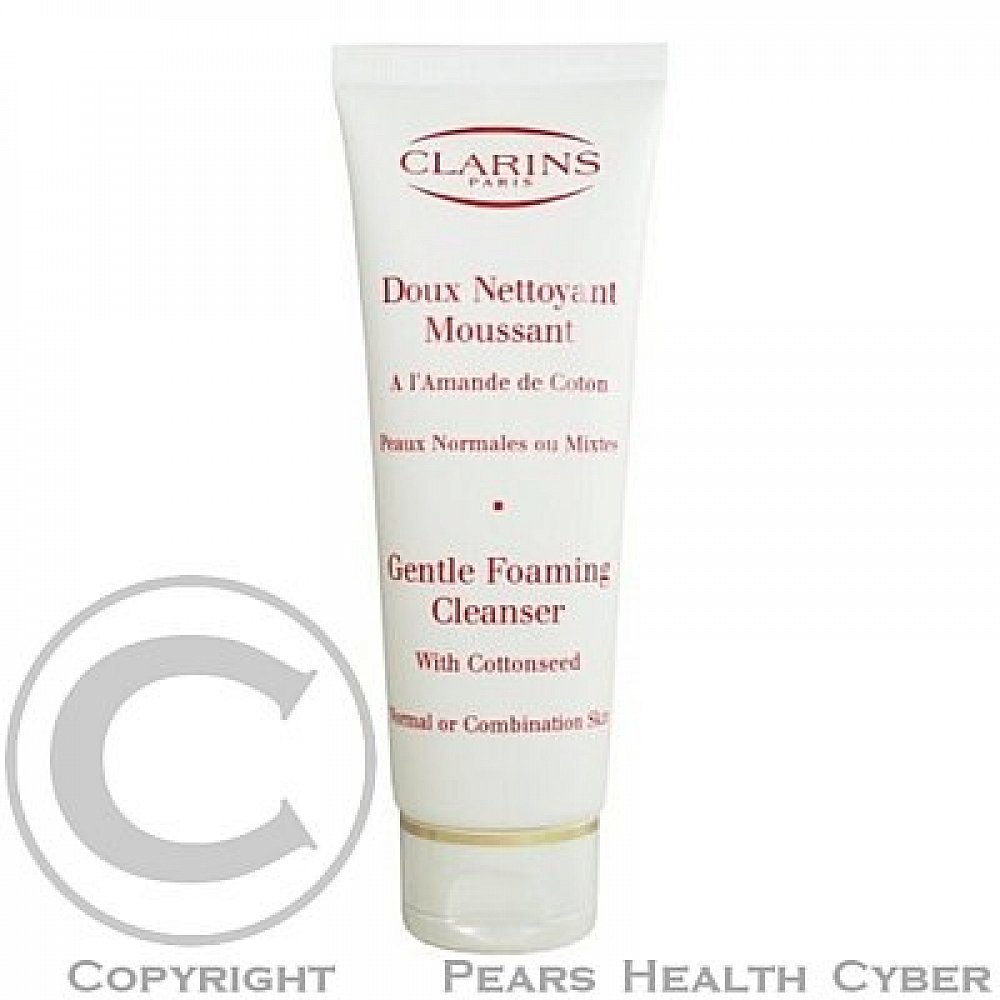 Clarins Gentle Foaming Cleanser Dry Skin 125ml Suchá a citlivá pleť