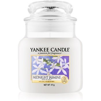 Yankee Candle Midnight Jasmine vonná svíčka Classic střední 411 g