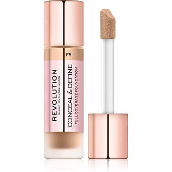 Makeup Revolution Conceal & Define krycí make-up odstín F5 23 ml