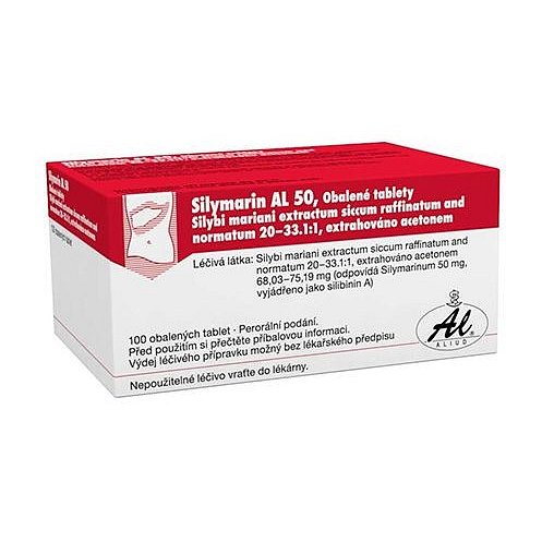 Silymarin AL 50 mg 100 tablet