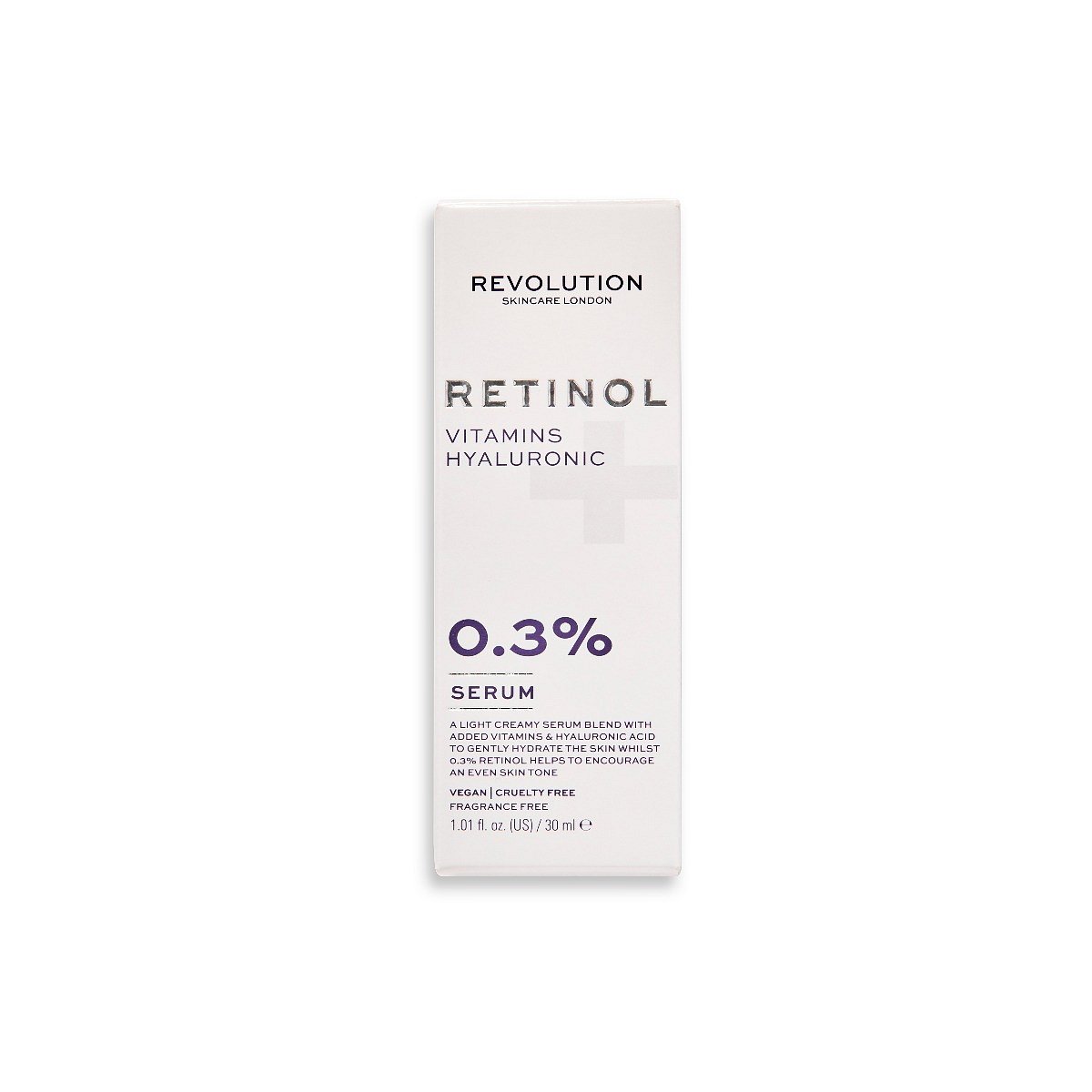 Revolution Skincare 0.3% Retinol with Vitamins & Hyaluronic Acid sérum 30 ml